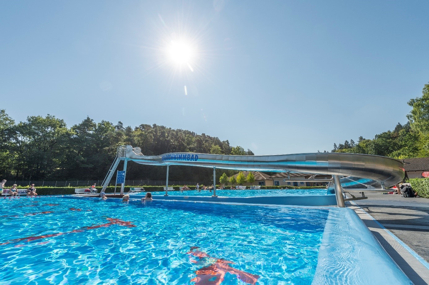 Rutsche Freibad Rutsche Freibad