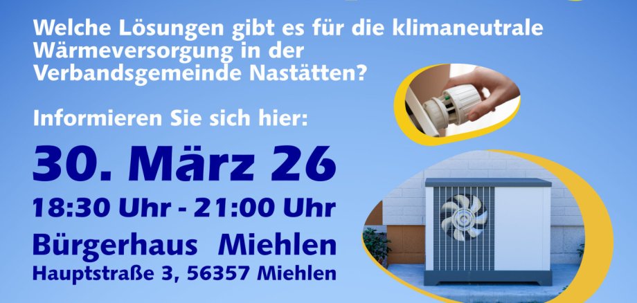 Wärmeplanung Infoveranstaltung Wärmeplanung Infoveranstaltung