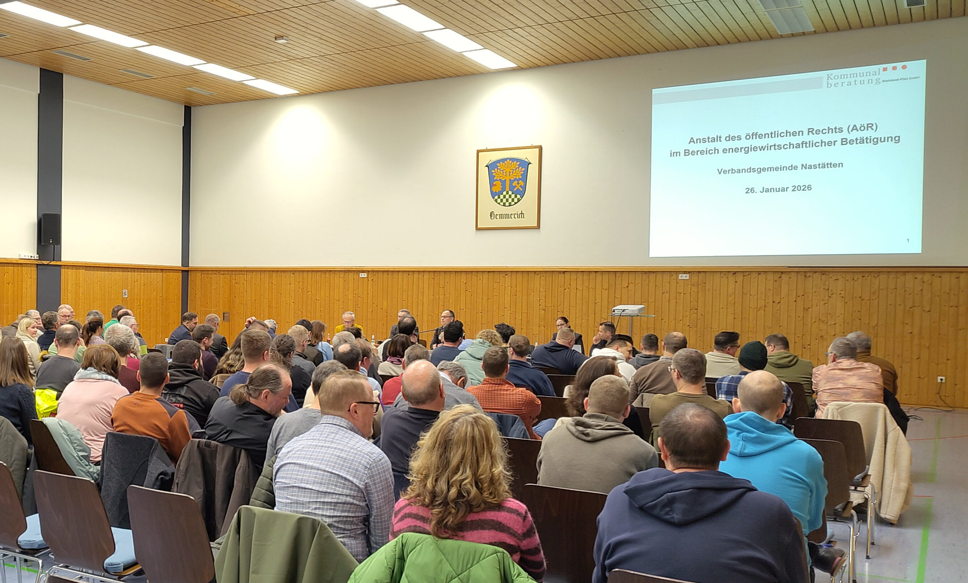 Gemeinderäte-Versammlung zur AöR 