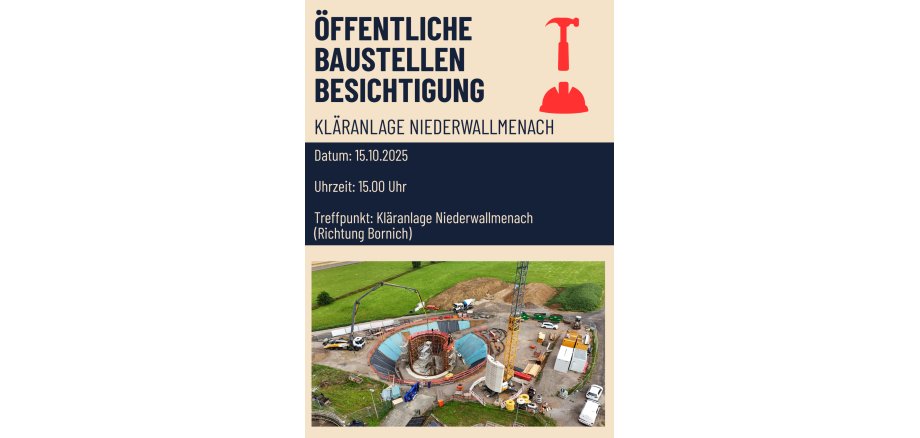 öffentliche baustellen besichtigung - 1